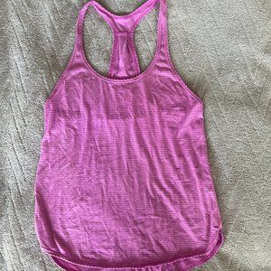 Lululemon 105 F Singlet *Silver Pink
